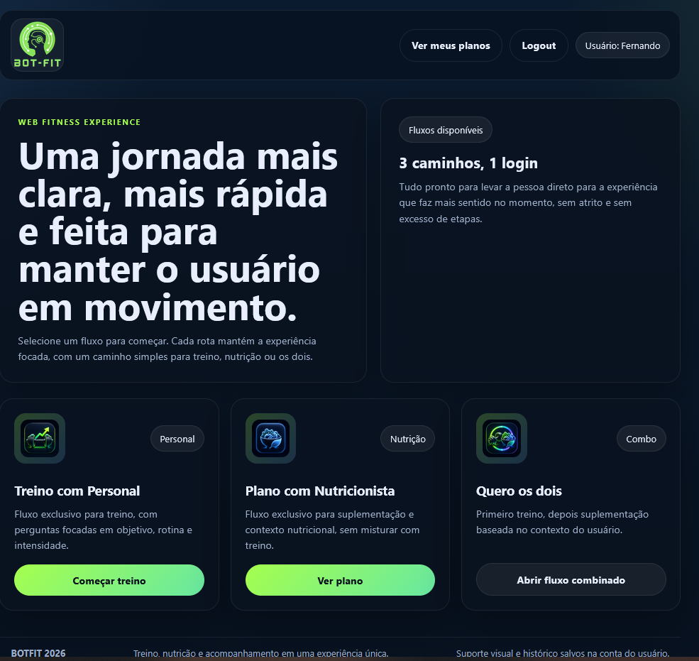 BotFit screenshot 1