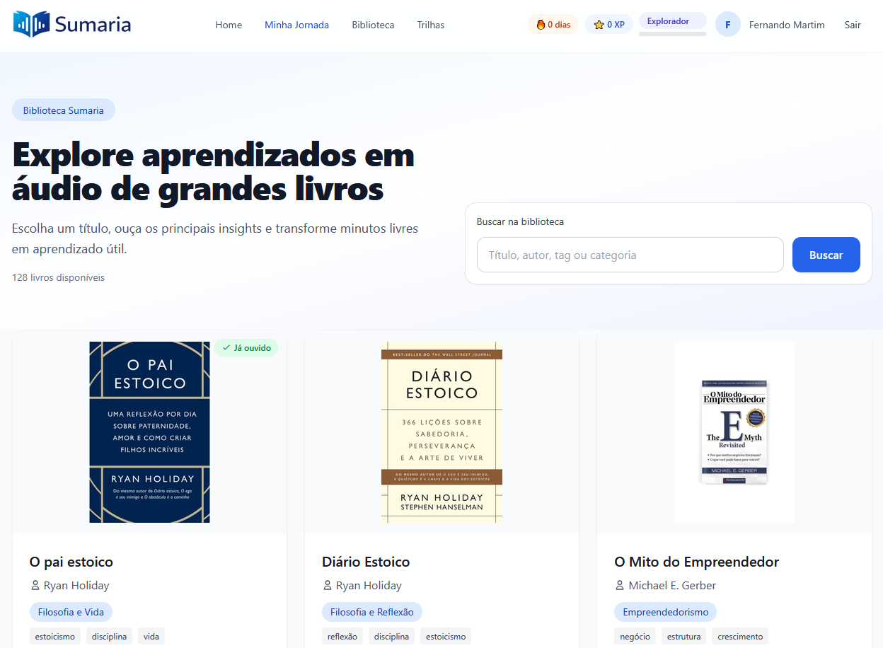 Sumaria screenshot 1